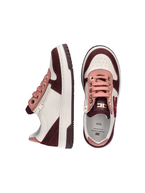 Sneakers, bambina, logate. ELISABETTA FRANCHI | F4A9 E0117 1321B124